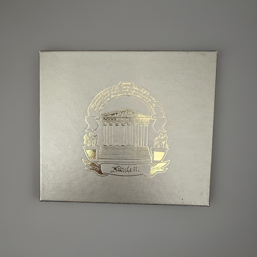 Bicentennial Of The United States Constitution Supreme Court Christmas Ornament